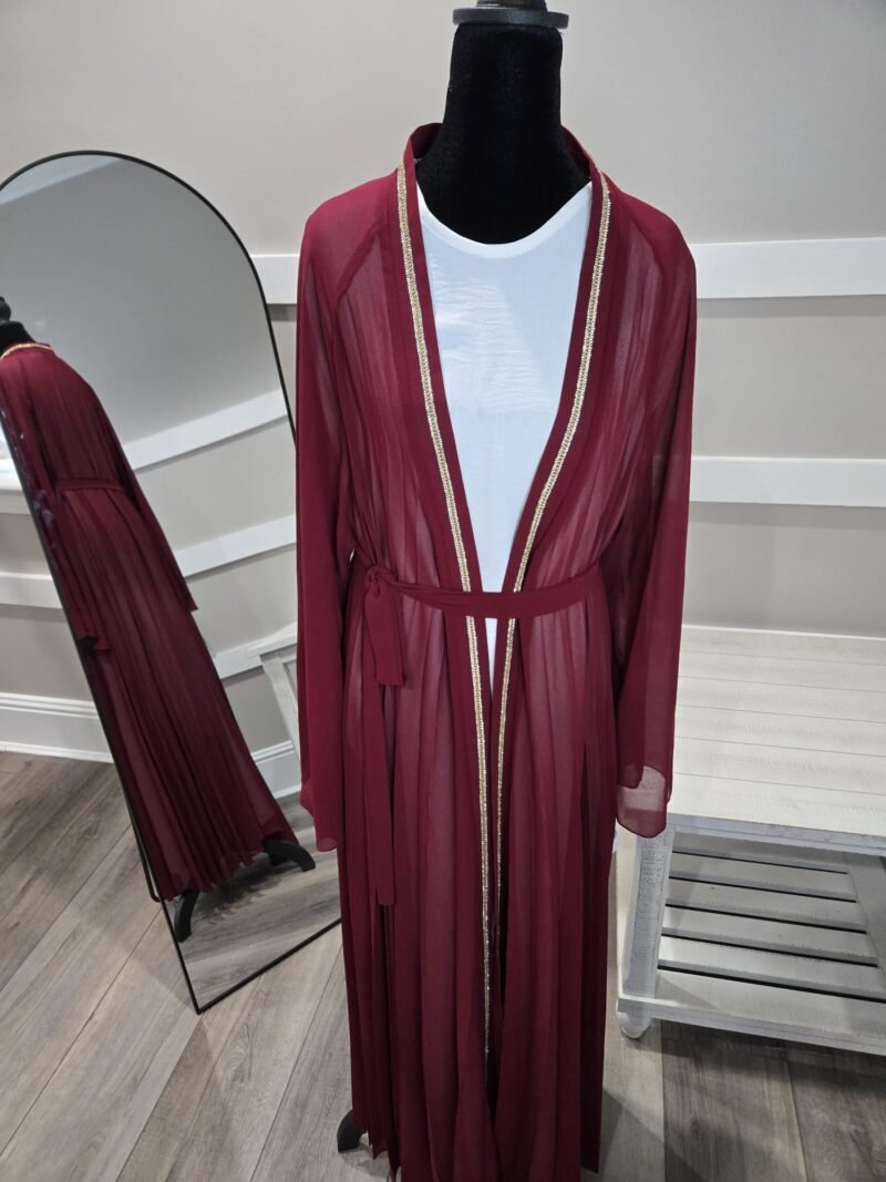 Plisse abaya set M-L Last piece