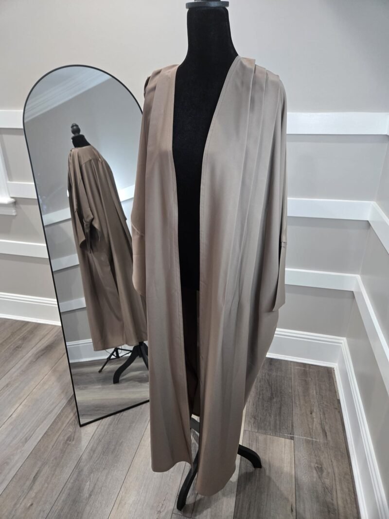 Silk beige cardigan free size